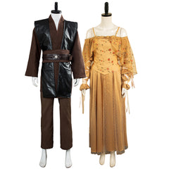 Padme Amidala Anakin Skywalker Kostüm Set Couple Cosplay Version 2