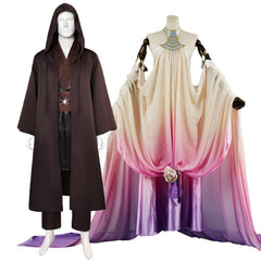 Padme Amidala Lake Dress Anakin Skywalker Kostüm Set Couple Cosplay