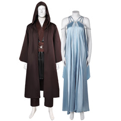 SW Padme Amidala Anakin Skywalker Couple Cosplay Kostüm Version B