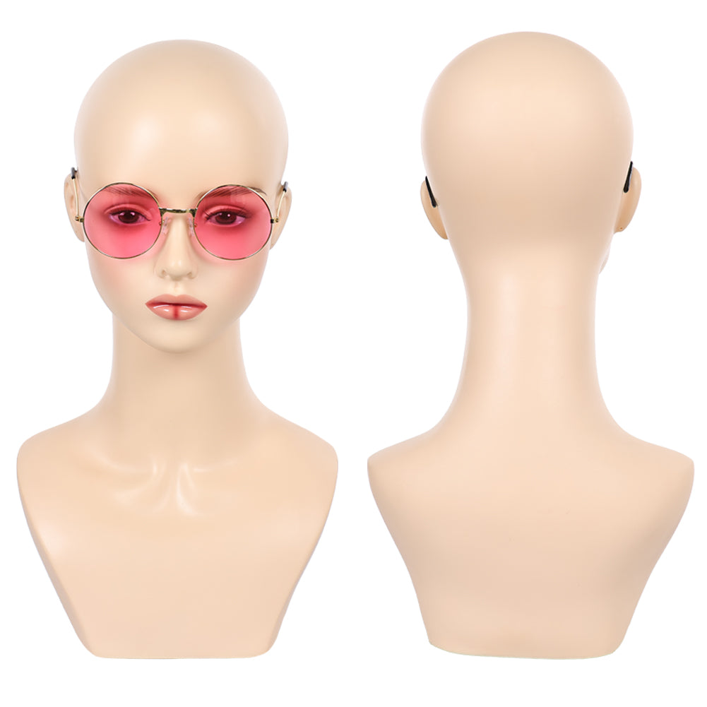 Angel Dust Hazbin Hotel Angel Dust rosa Brille Cosplay Requisite