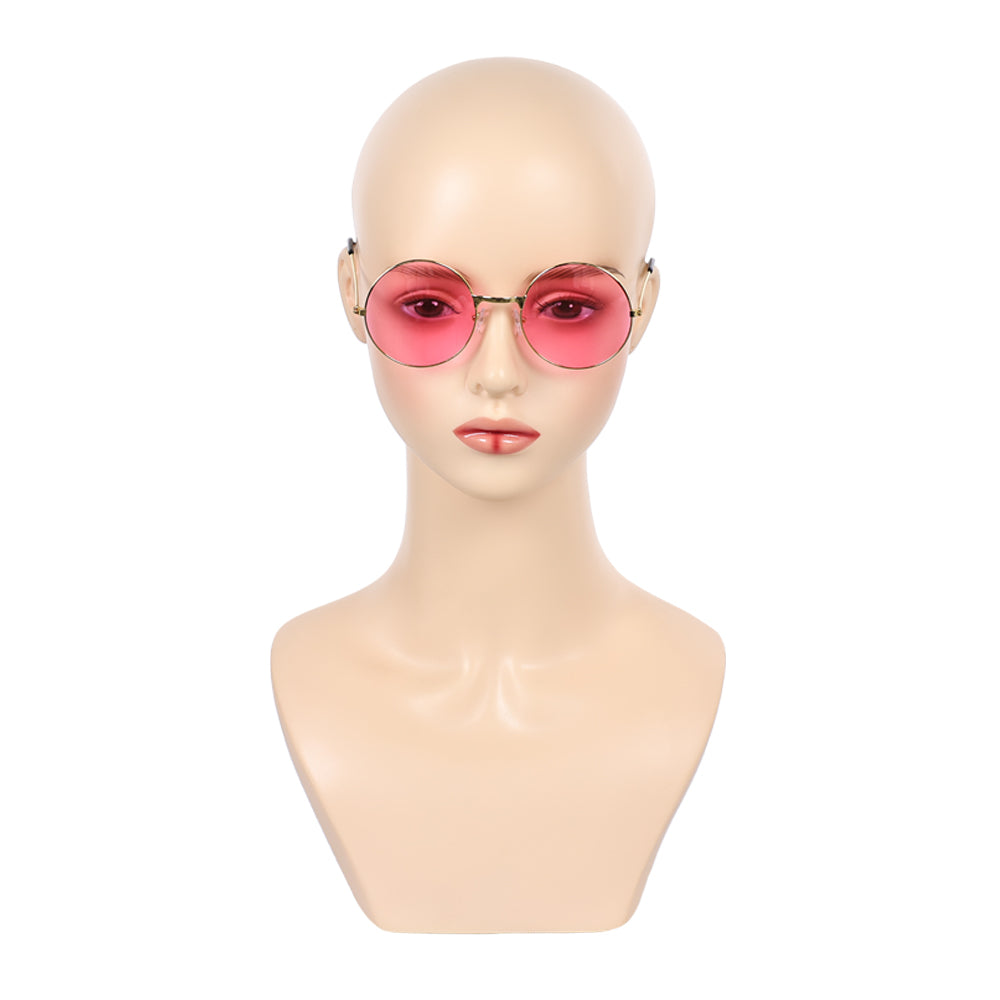 Angel Dust Hazbin Hotel Angel Dust rosa Brille Cosplay Requisite