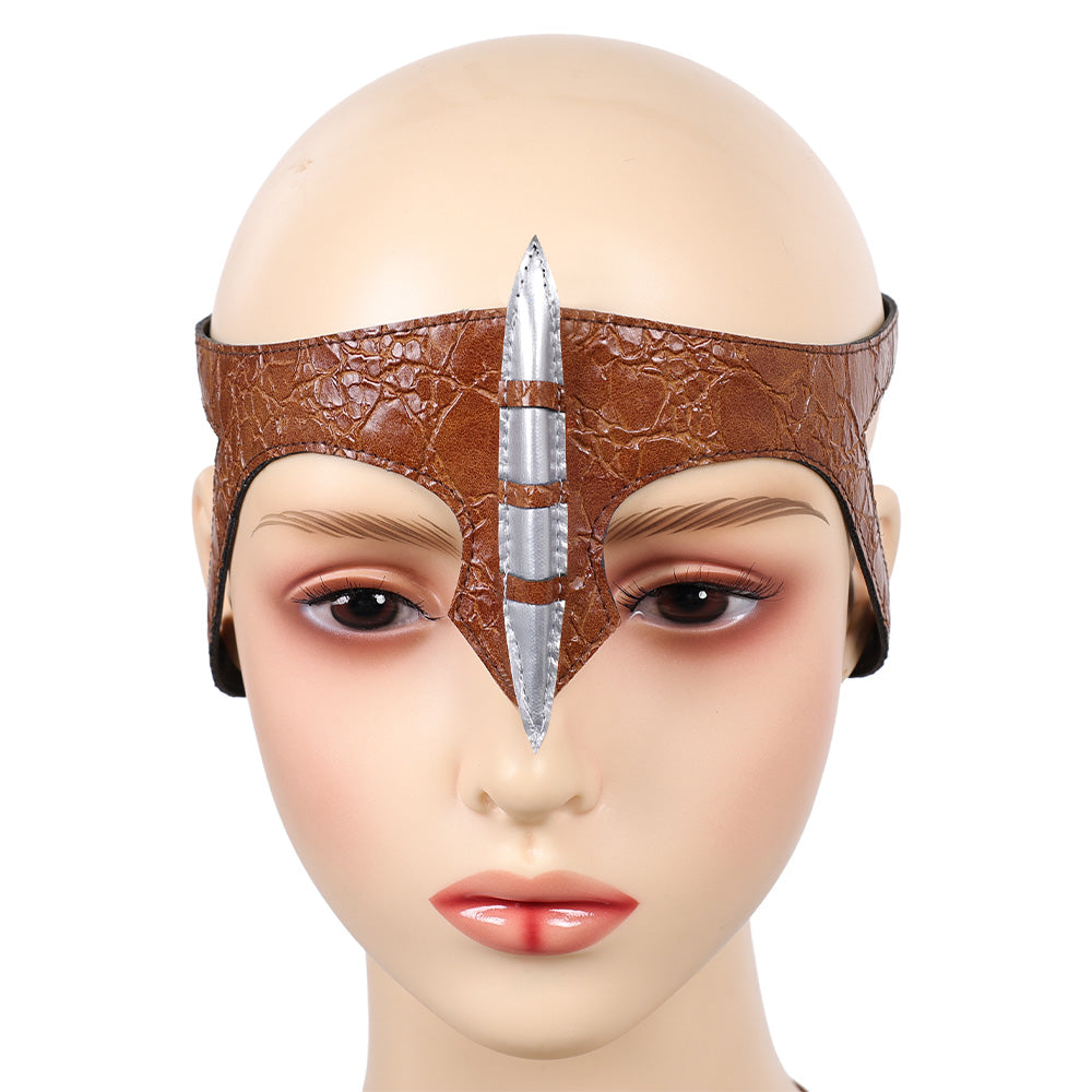 Avatar: Fire and Ash Neteyam Maske braun Stirnband Cosplay Reuqisite