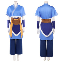 Avatar: The Last Airbender Katara Kostüm Set Cosplay Halloween Karneval Outfit