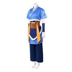Avatar: The Last Airbender Katara Kostüm Set Cosplay Halloween Karneval Outfit