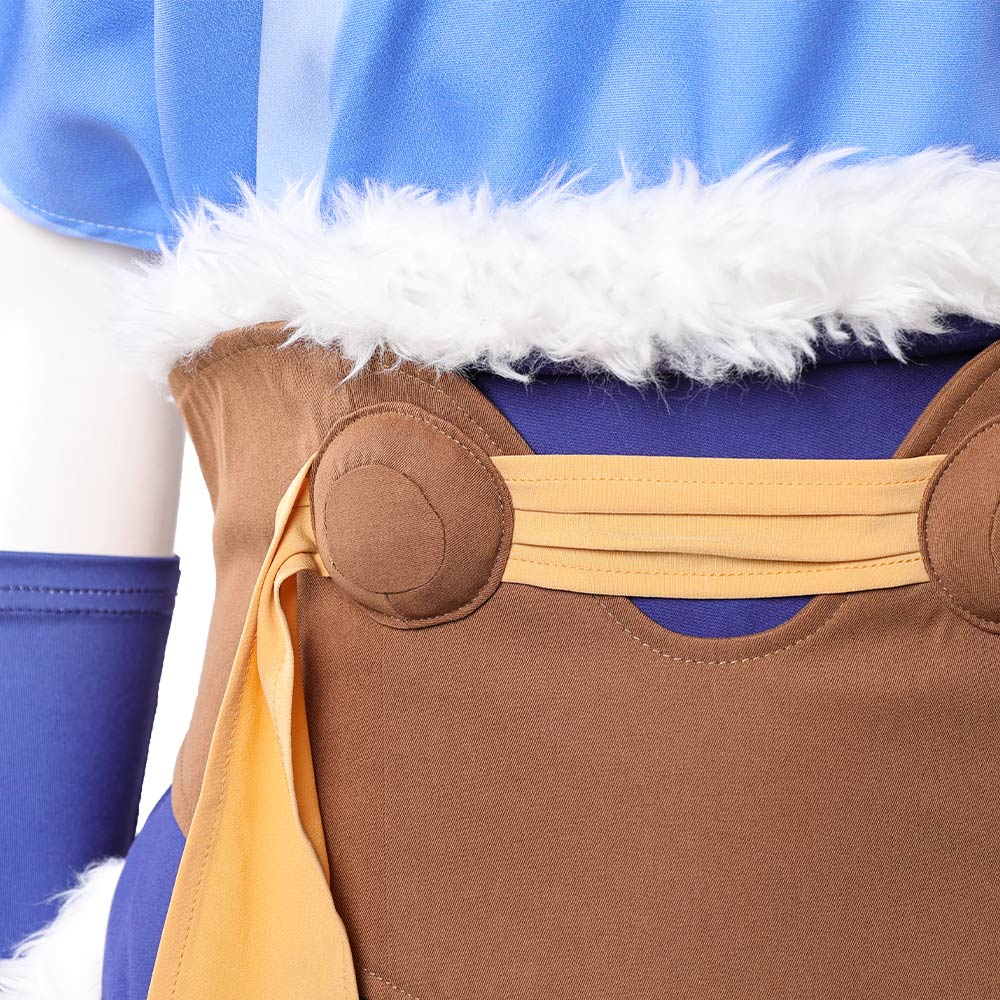 Avatar: The Last Airbender Katara Kostüm Set Cosplay Halloween Karneval Outfit