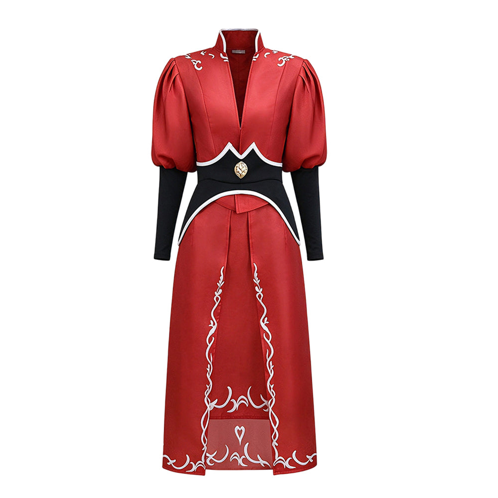 Azula rot Kostüm Set Avatar: The Last Airbender Azula Cosplay Outfit