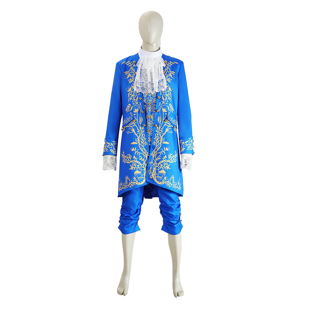BEAST blau Kostüm Set Die Schöne und das Biest Biest Cosplay Outfit