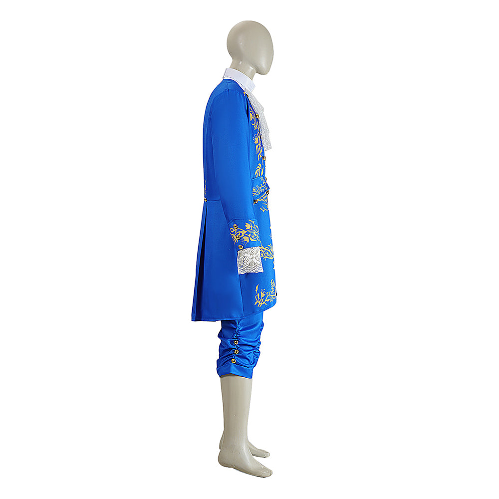 BEAST blau Kostüm Set Die Schöne und das Biest Biest Cosplay Outfit