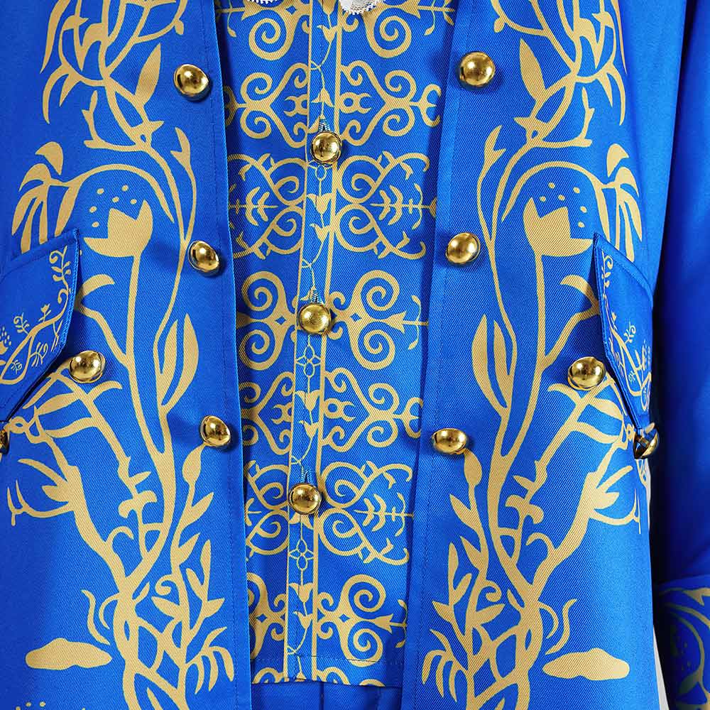 BEAST blau Kostüm Set Die Schöne und das Biest Biest Cosplay Outfit
