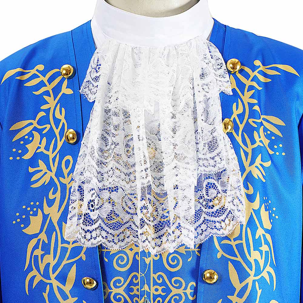 BEAST blau Kostüm Set Die Schöne und das Biest Biest Cosplay Outfit