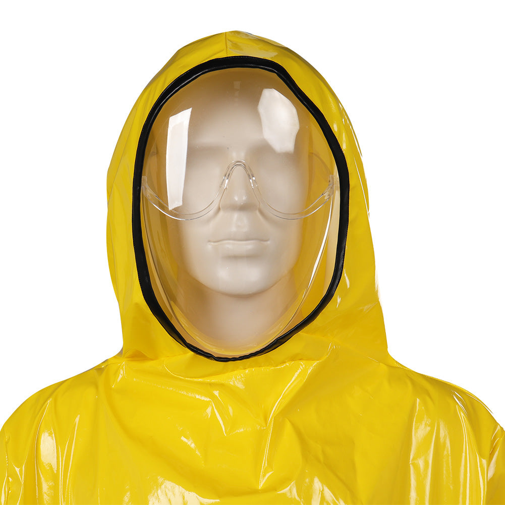 Backrooms 2026 gelb Jumpsuit Cosplay Kostüm