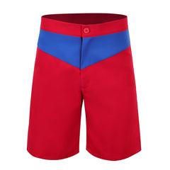 Baywatch Mitch Buchannon rot Shorts Sommer Strandhosen