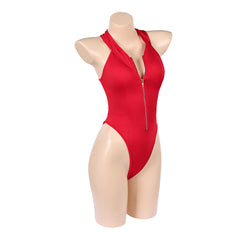 Baywatch Victoria Leeds Sommer Bademode rot Einteiliger Badeanzug
