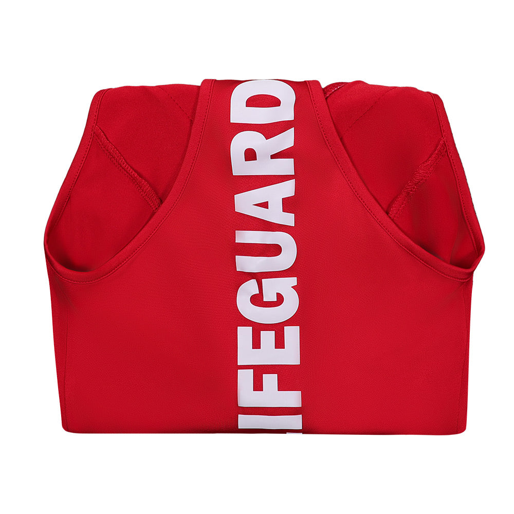 Baywatch Victoria Leeds Sommer Bademode rot Einteiliger Badeanzug