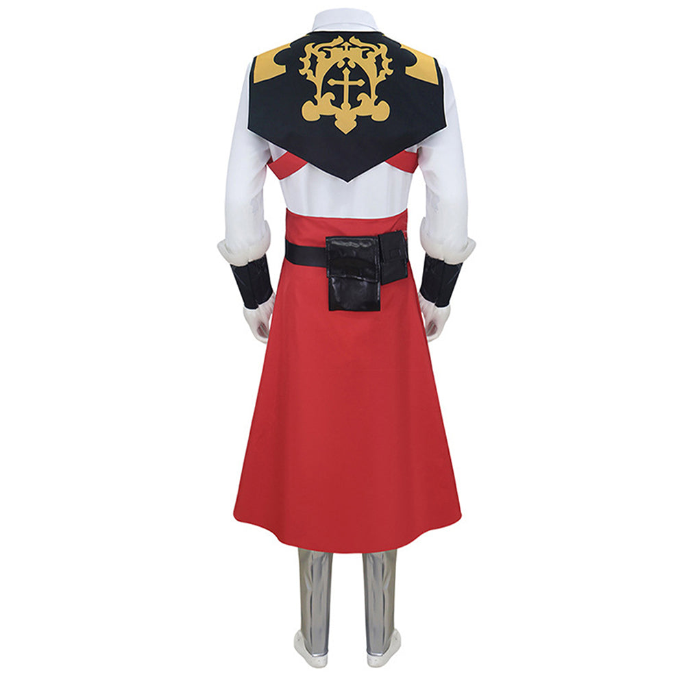 Belmont Clan rot Kostüm - Castlevania Belmont Clan Outfits