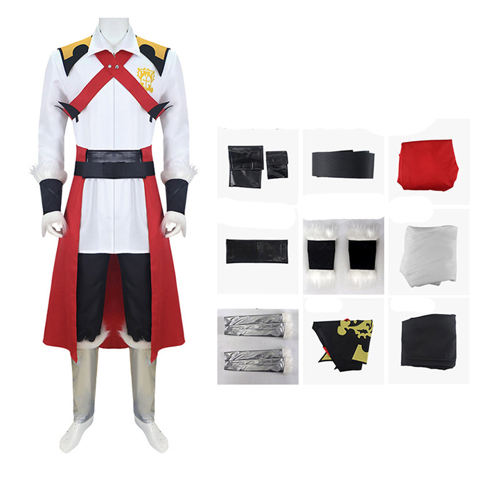Belmont Clan rot Kostüm - Castlevania Belmont Clan Outfits
