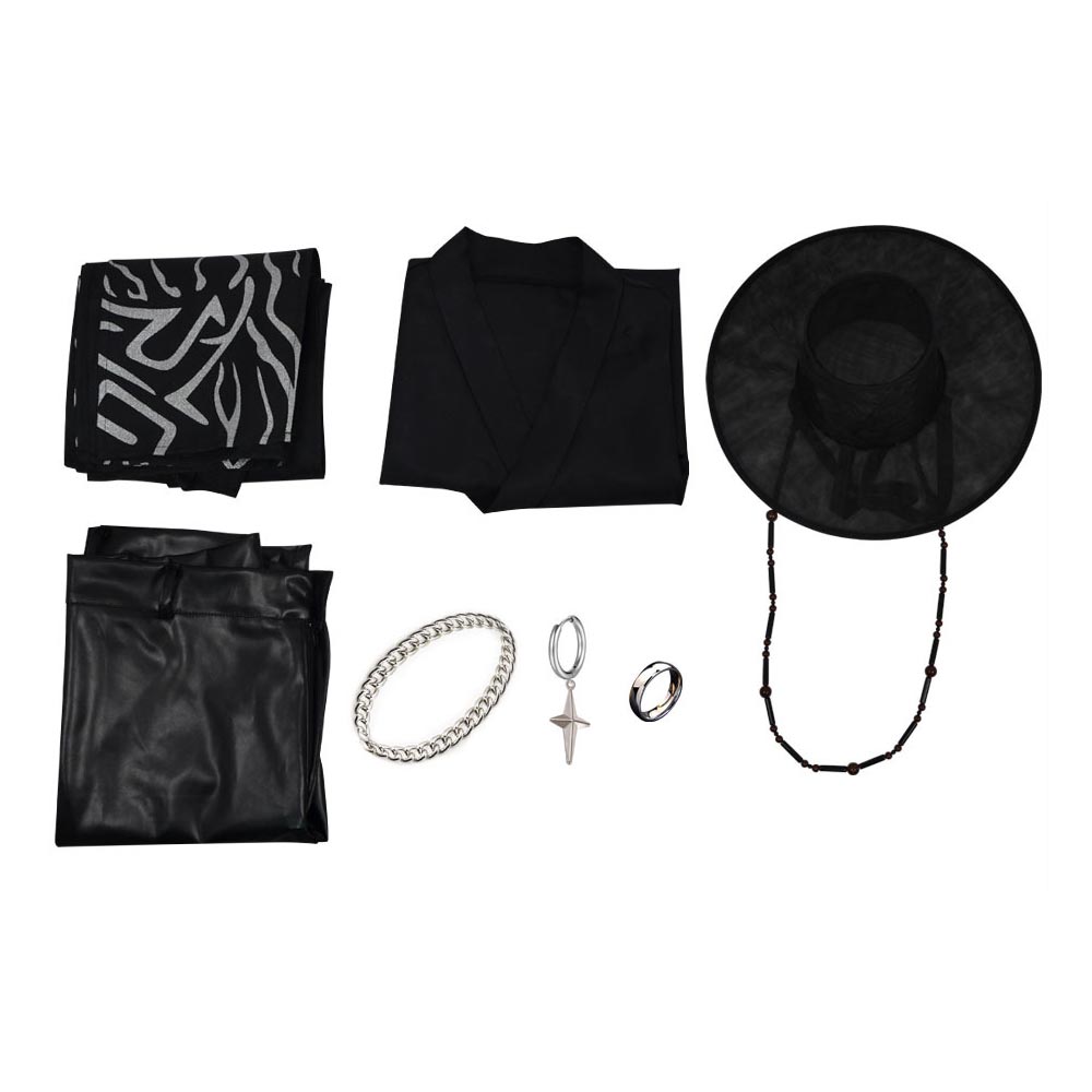 Boys Group Saja Boys Jinu Kostüm Kpop Demon Hunters Jinu Cosplay Outfits