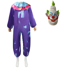 Killer Klowns from Outer Space Jumbo Overall Cosplay Halloween Karneval Jumpsuit