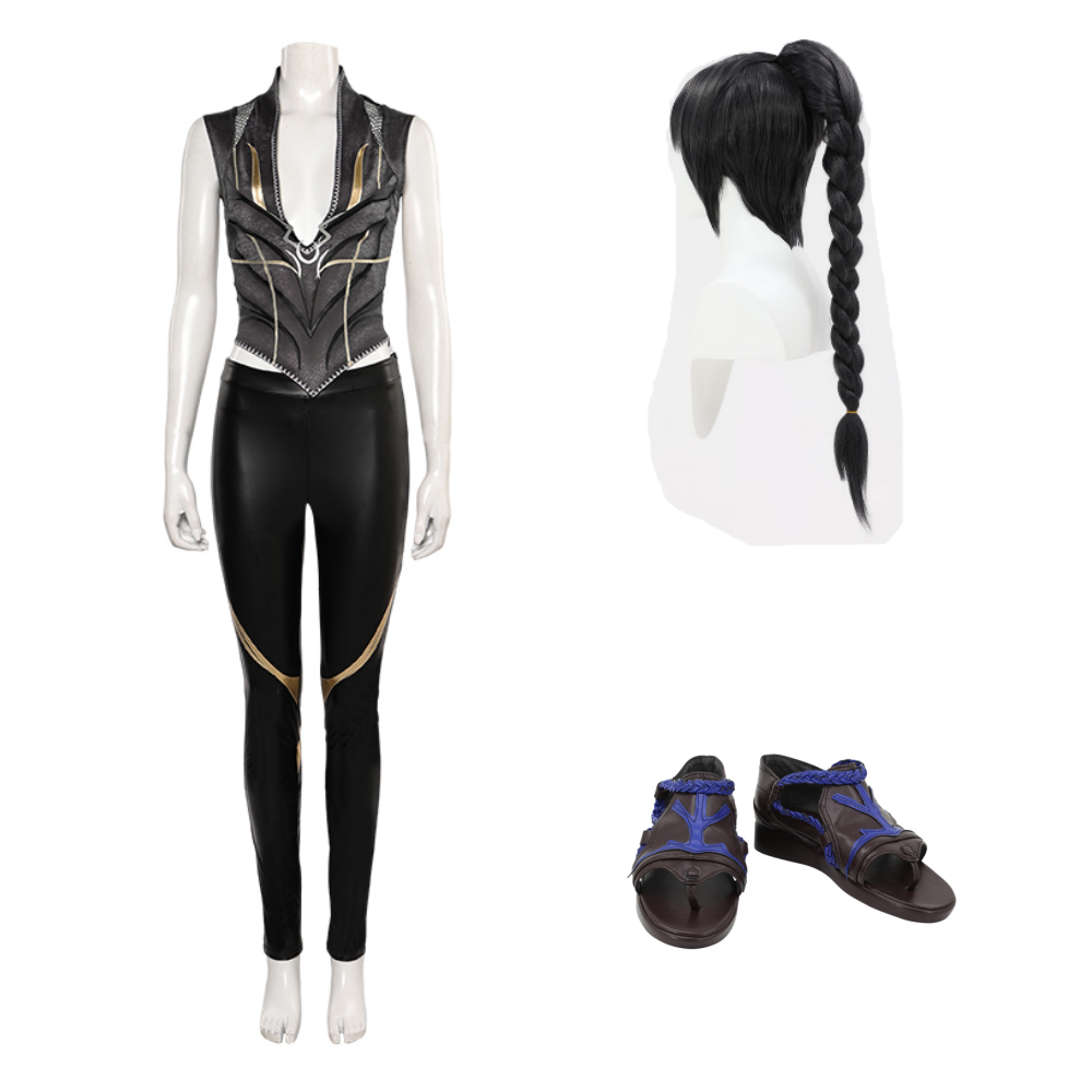 Baldur's Gate Shadowheart Kostüm Cosplay Halloween Karneval Outfits