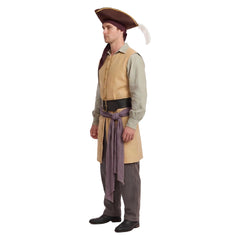 Captain Clark Kostüm Set The Backrooms Pirate Clark Cosplay Outfit