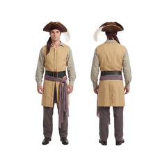 Captain Clark Kostüm Set The Backrooms Pirate Clark Cosplay Outfit