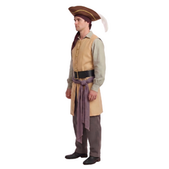 Captain Clark Kostüm Set The Backrooms Pirate Clark Cosplay Outfit