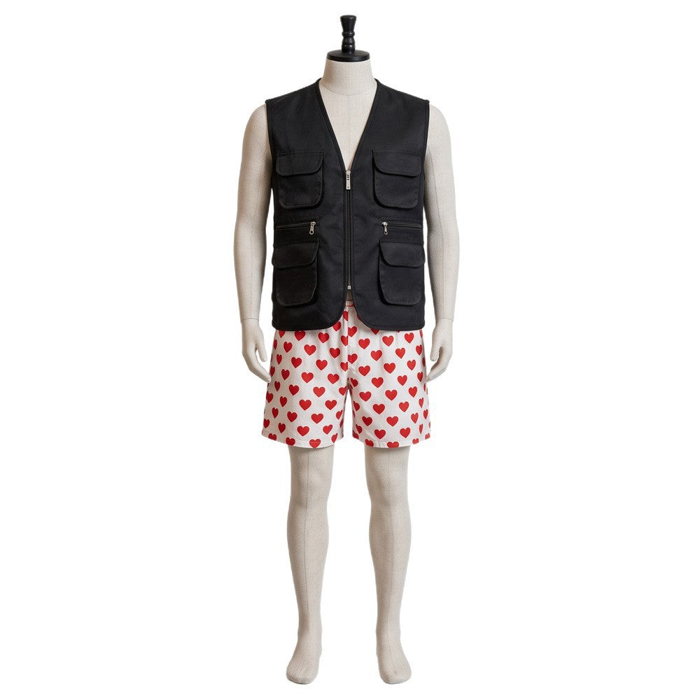 Carl schwarz Kostüm Set Dungeon Crawler Carl Carl Cosplay Outfit