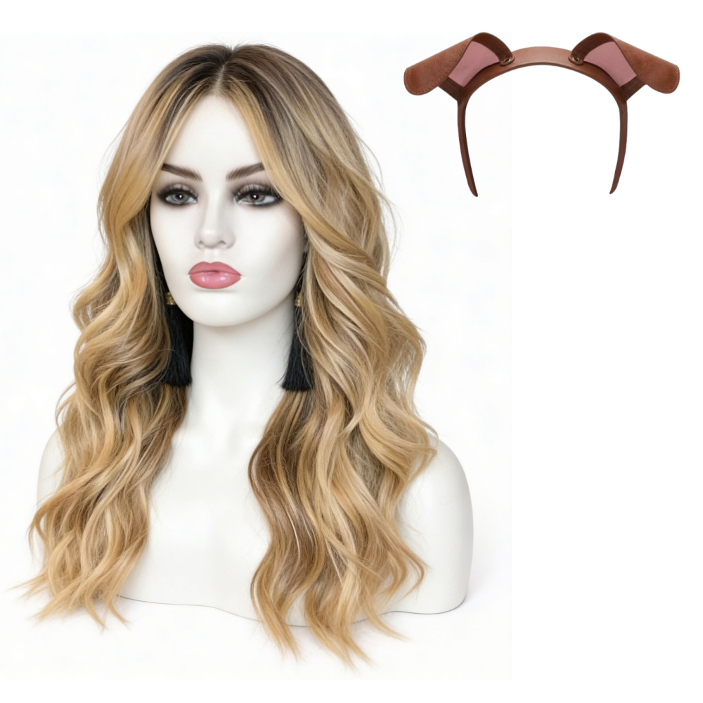 Cassie Jacobs Kostüm Set Perücke Katzen Haarreif Euphoria Cassie Cosplay Outfit