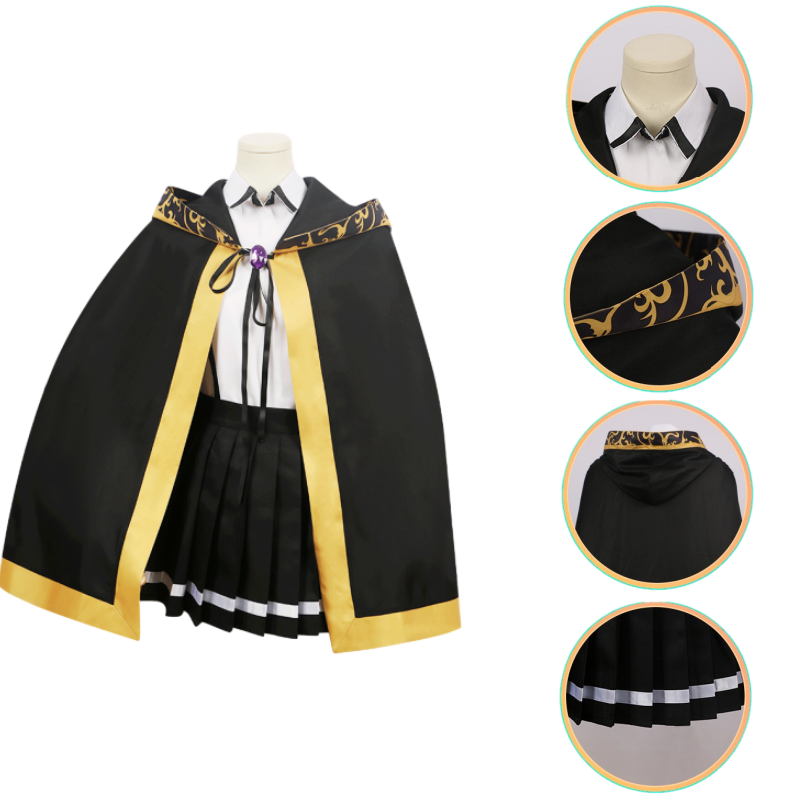 Colette Loire Kostüm Wistoria: Zauberstab und Schwert Colette Cosplay Outfits