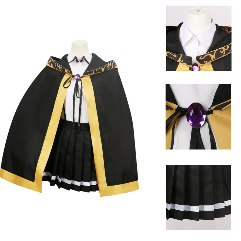 Colette Loire Kostüm Wistoria: Zauberstab und Schwert Colette Cosplay Outfits