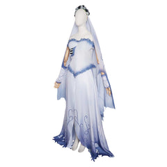 Emily the Corpse Bride Kleid Hochzeit mit einer Leiche Emily Cosplay Halloween Karneval Outfit