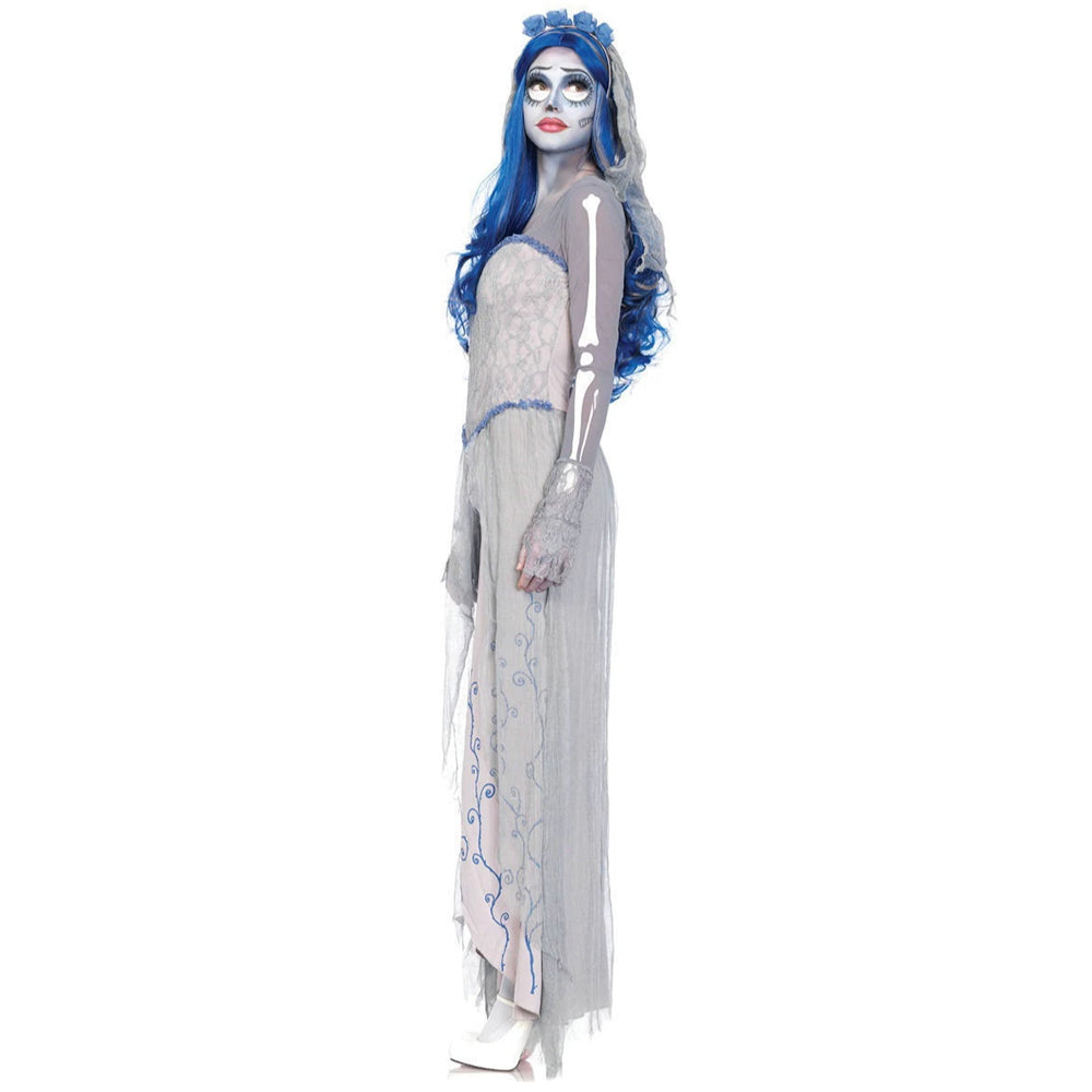 Corpse Bride Kleid Brautkleid Halloween Karneval Kostüm
