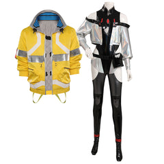 Couple Cosplay Cyberpunk 2077 Lucy David CP Kostüm Set