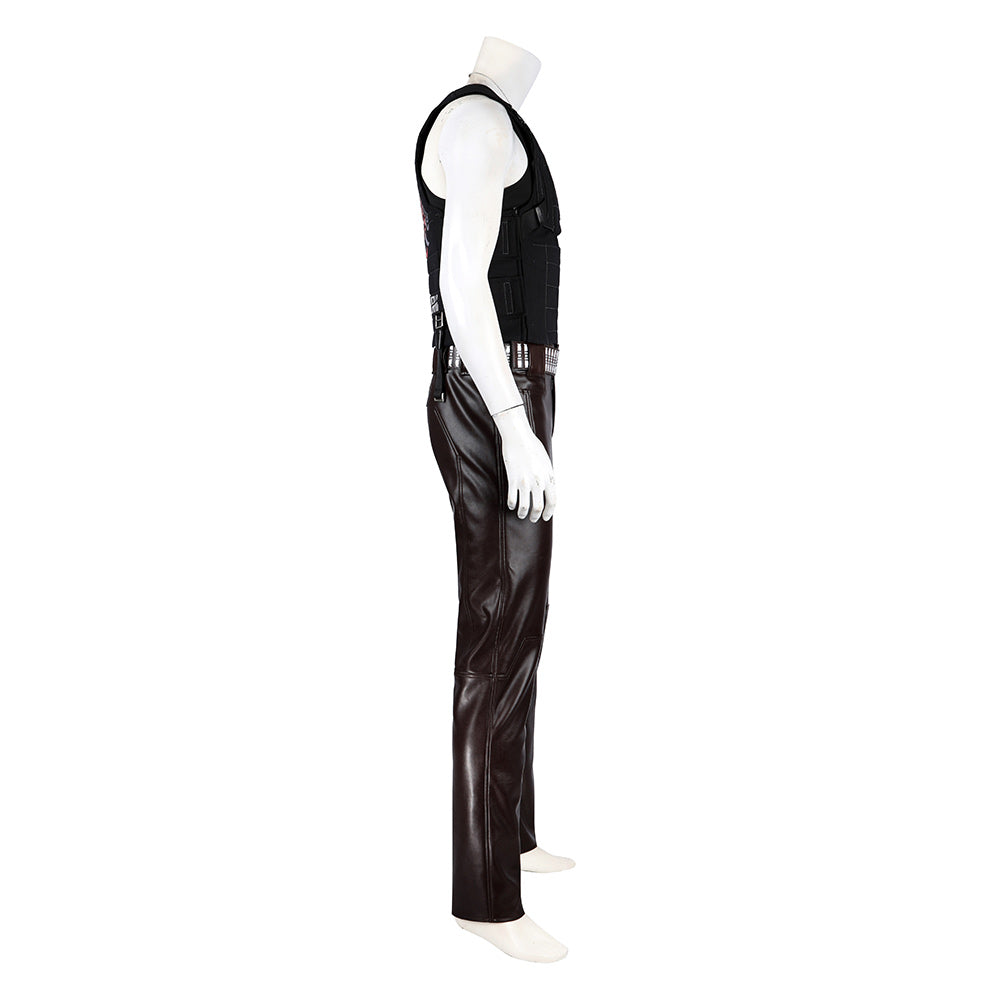 Cyberpunk 2077 Johnny Silverhand Cosplay Outfits Halloween Kostüm Set