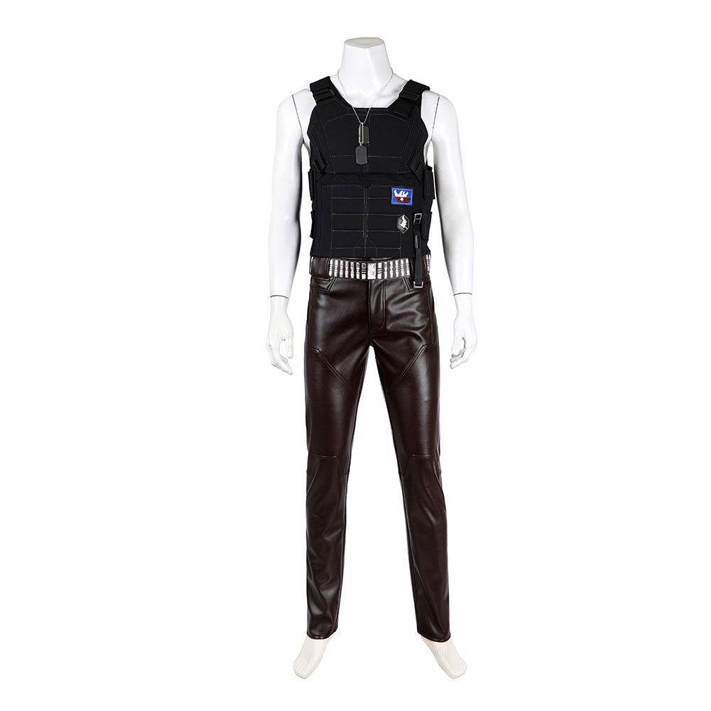 Cyberpunk 2077 Johnny Silverhand Cosplay Outfits Halloween Kostüm Set