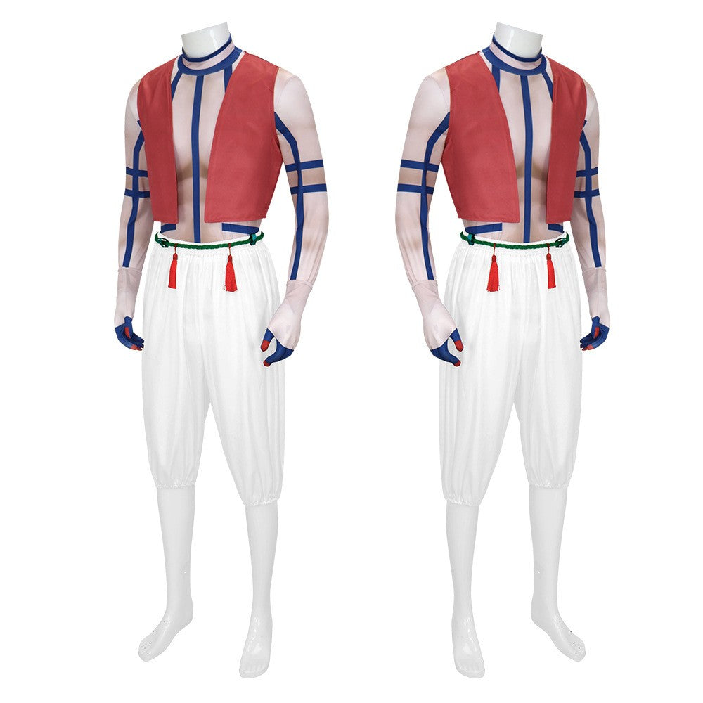 Demon Slayer: Kimetsu no Yaiba Akaza Cosplay Kostüme Halloween Karneval Outfits