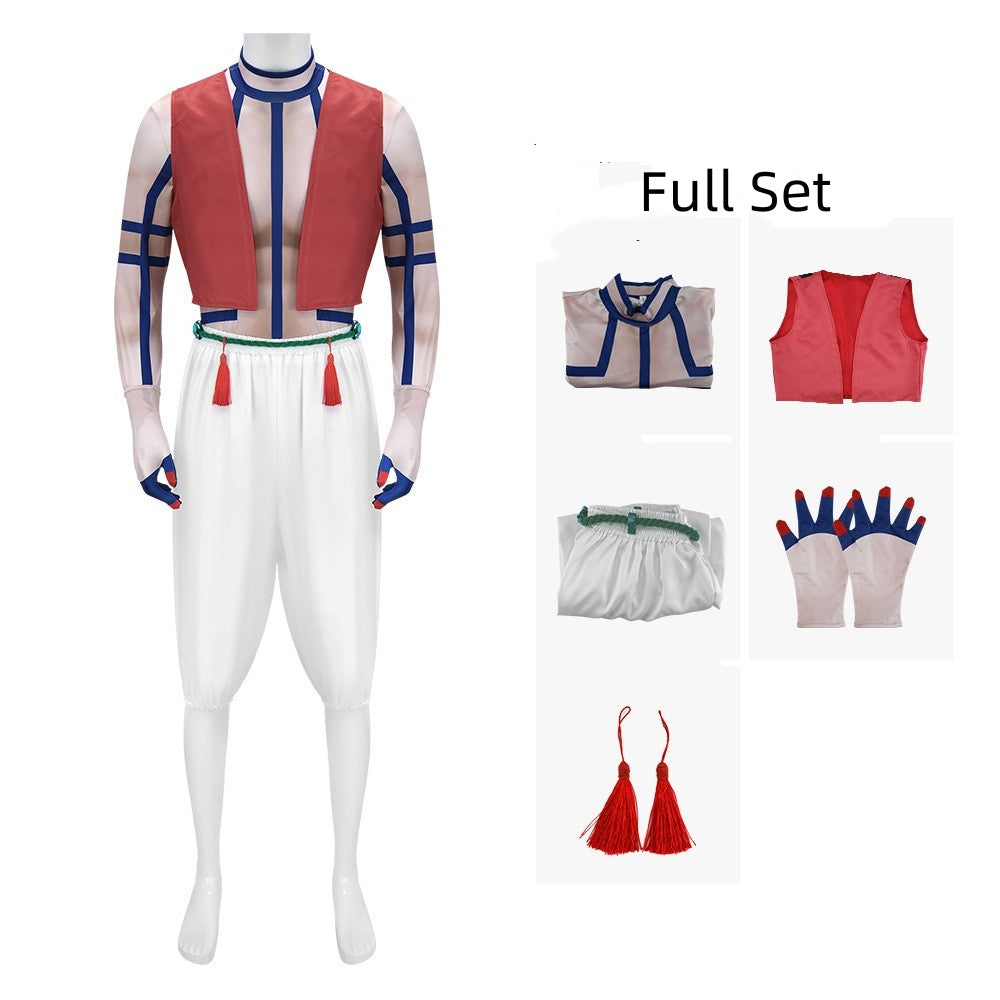 Demon Slayer: Kimetsu no Yaiba Akaza Cosplay Kostüme Halloween Karneval Outfits