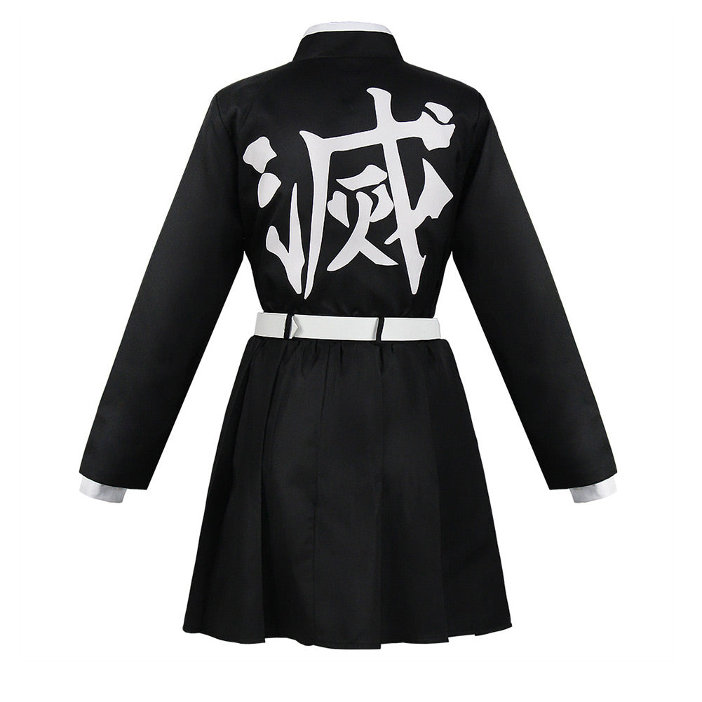 Demon Slayer Kimetsu no Yaiba Mitsuri Kanroji Kostüm Cosplay Kostüm Set