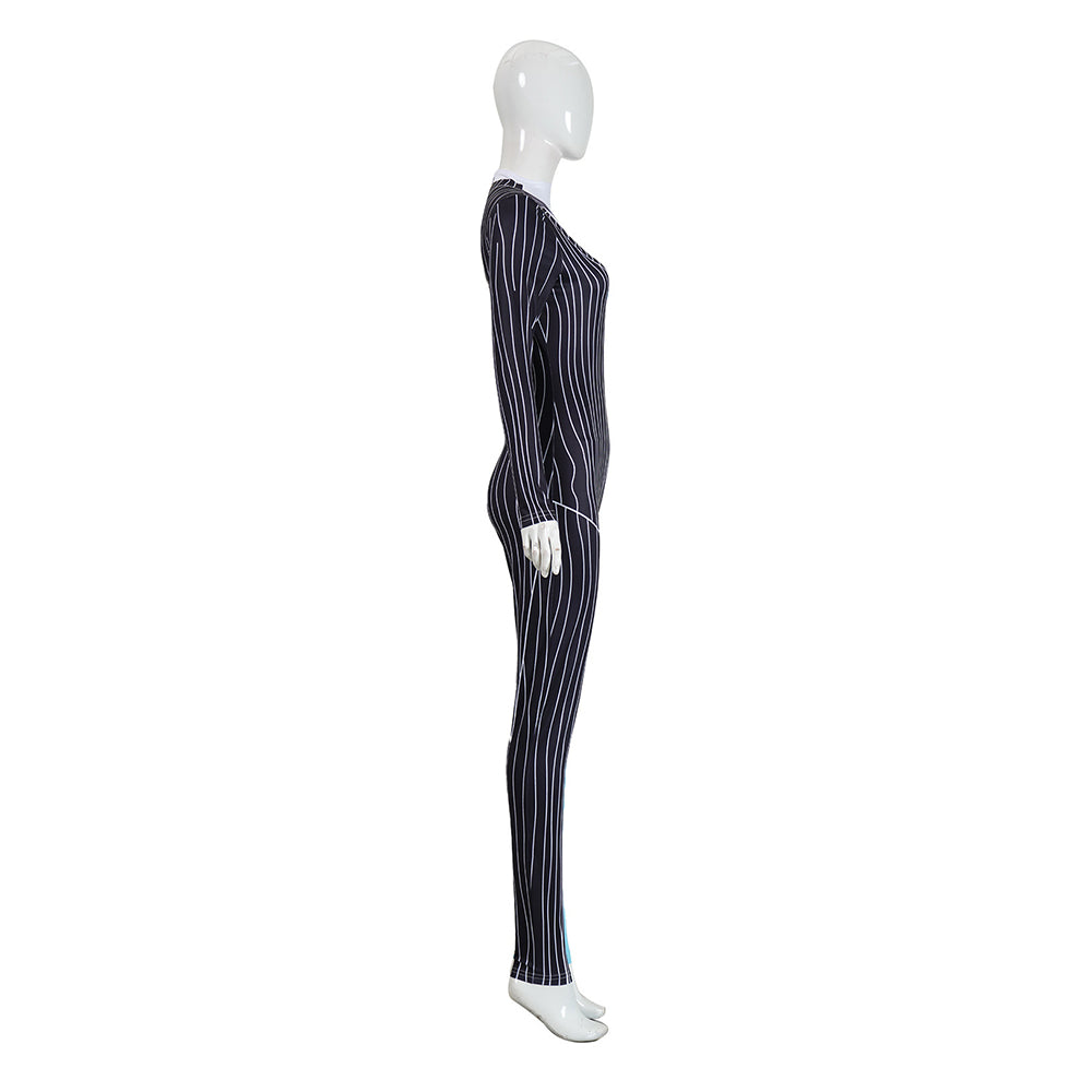 Der Albtraum vor Weihnachten Sally Jumpsuit The Nightmare Before Christmas Sally Cosplay Kostüm