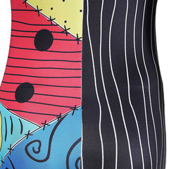 Der Albtraum vor Weihnachten Sally Jumpsuit The Nightmare Before Christmas Sally Cosplay Kostüm