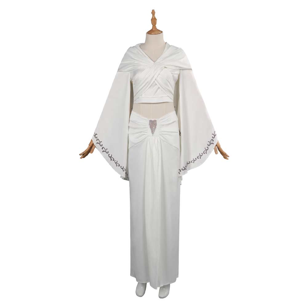 Die Letzten Jedi Padmé Amidala Tatooine Kostüm Set Cosplay Outfits kopfschmuck