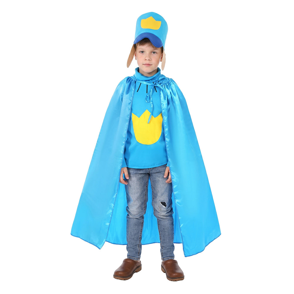 Dog Man Kinder blau Kostüm Set Dog Man: Wau gegen Miau Outfit