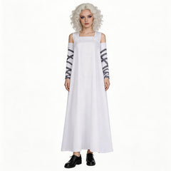 Elizabeth weiß Kleid The Bride! (2026) The Bride! - Es lebe die Braut Elizabeth Outfit