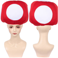 Erwachsene Der Super Mario Bros. Toad KINOPIO rot Hut Cosplay Zubehör