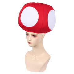 Erwachsene Der Super Mario Bros. Toad KINOPIO rot Hut Cosplay Zubehör