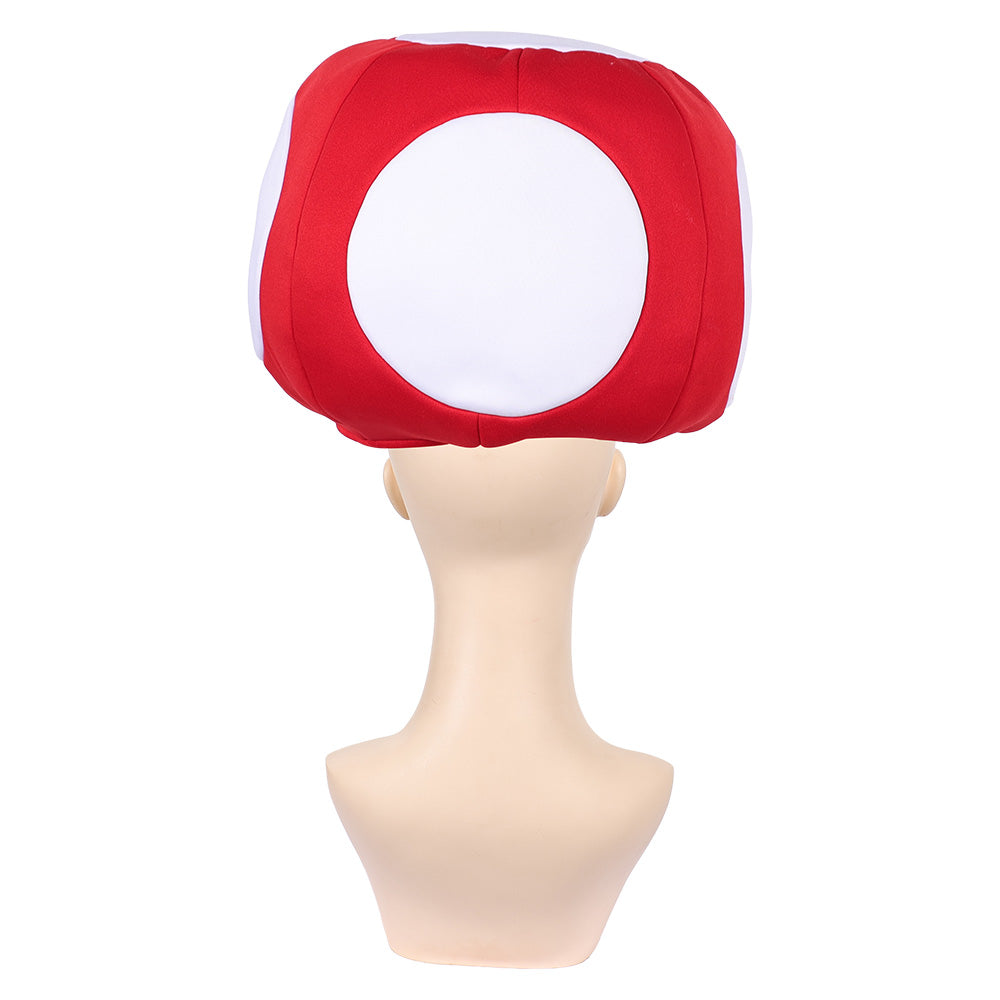 Erwachsene Der Super Mario Bros. Toad KINOPIO rot Hut Cosplay Zubehör