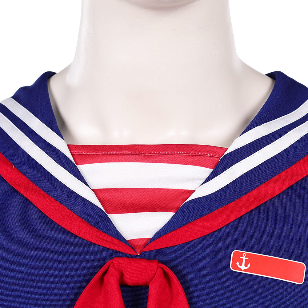 Erwachsene Stranger Things Scoops Ahoy Steve Harrington Uniform Cosplay Kostüm