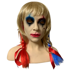 2024 Joker: Folie à Deux Harley Quinn Latex MASKE