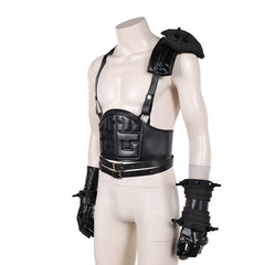 Final Fantasy Cloud Strife schwarz Gürtel Cosplay Requisite