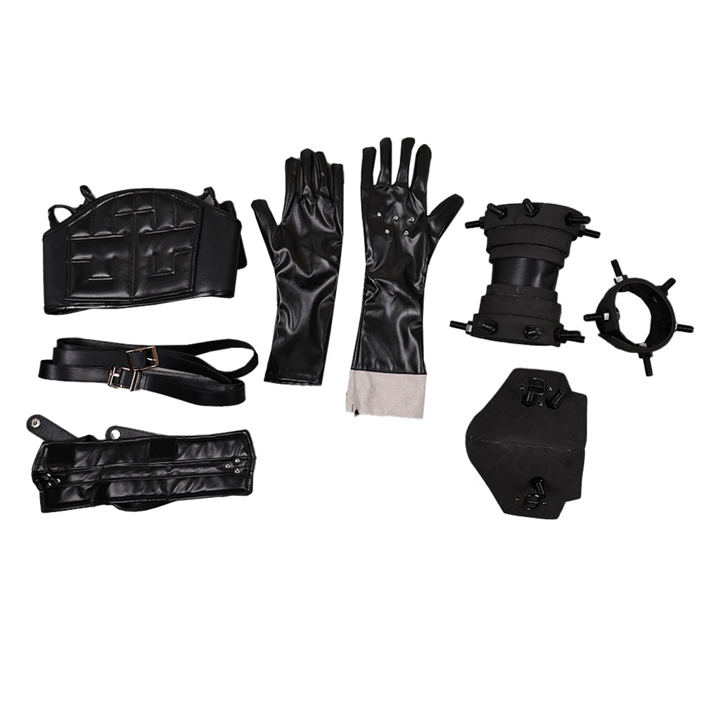 Final Fantasy Cloud Strife schwarz Gürtel Cosplay Requisite